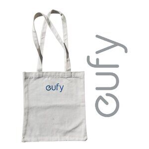 NEW eufy Security Merch Tote Bag White Square Reusable Bag New without tags Come